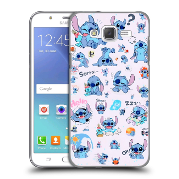 Силиконовый чехол на Samsung Galaxy J5 с принтом Лило и Стич
