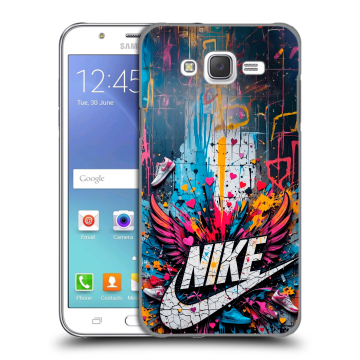Силиконовый чехол на Samsung Galaxy J5 с принтом Nike Найк Силиконовый чехол на Samsung Galaxy J5 с принтом Nike Найк