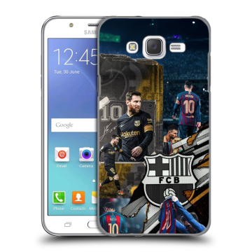 Силиконовый чехол на Samsung Galaxy J5 с принтом Messi Barcelona Силиконовый чехол на Samsung Galaxy J5 с принтом Messi Barcelona