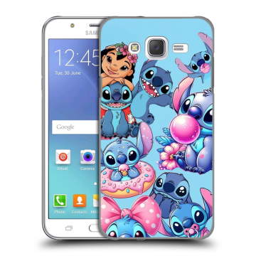 Силиконовый чехол на Samsung Galaxy J5 с принтом Лило и Стич