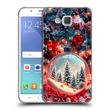 Силиконовый чехол на Samsung Galaxy J5 с принтом Новый год Силиконовый чехол на Samsung Galaxy J5 с принтом Новый год
