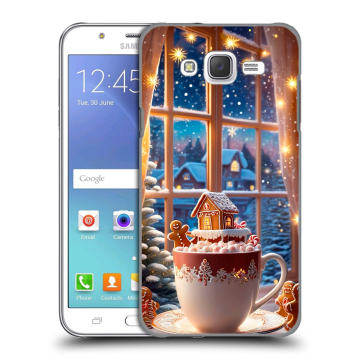 Силиконовый чехол на Samsung Galaxy J5 с принтом Новый год Силиконовый чехол на Samsung Galaxy J5 с принтом Новый год