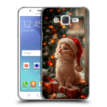 Силиконовый чехол на Samsung Galaxy J5 с принтом Новый год Силиконовый чехол на Samsung Galaxy J5 с принтом Новый год