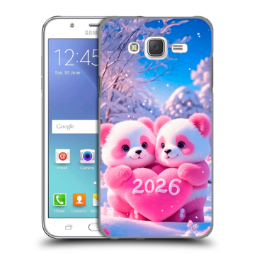 Силиконовый чехол на Samsung Galaxy J5 с принтом Новый год Силиконовый чехол на Samsung Galaxy J5 с принтом Новый год