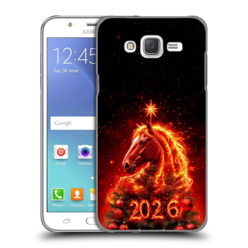 Силиконовый чехол на Samsung Galaxy J5 с принтом Новый год Силиконовый чехол на Samsung Galaxy J5 с принтом Новый год