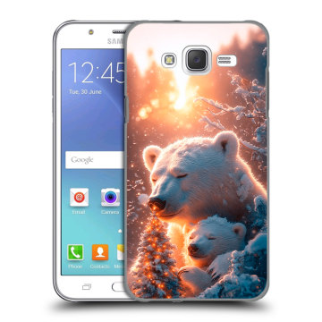 Силиконовый чехол на Samsung Galaxy J5 с принтом Новый год Силиконовый чехол на Samsung Galaxy J5 с принтом Новый год