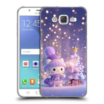 Силиконовый чехол на Samsung Galaxy J5 с принтом Новый год Силиконовый чехол на Samsung Galaxy J5 с принтом Новый год