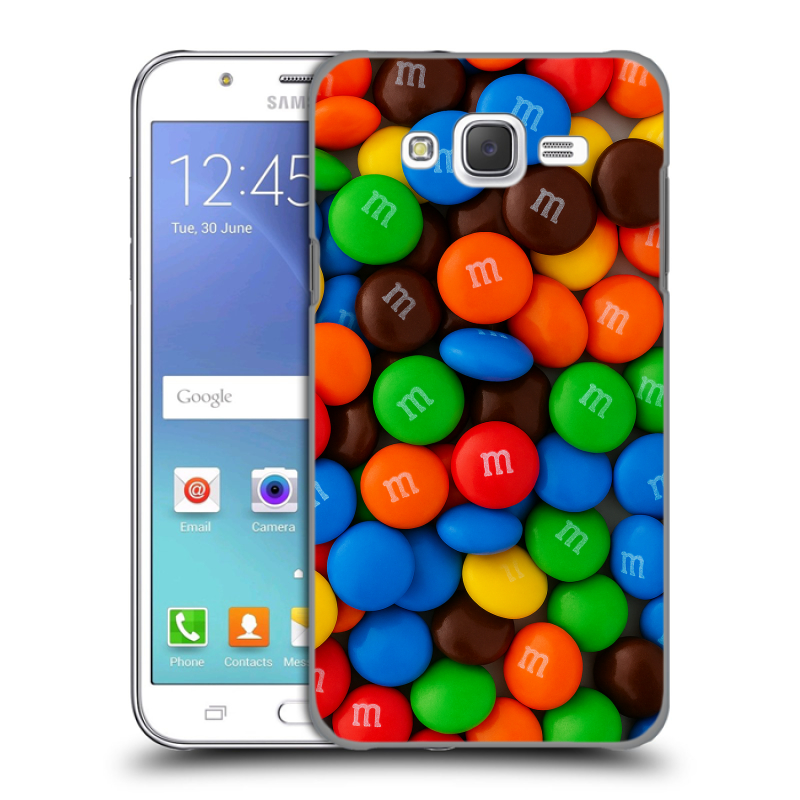 Силиконовый чехол на Samsung Galaxy J5 с принтом Конфеты Силиконовый чехол на Samsung Galaxy J5 с принтом Конфеты