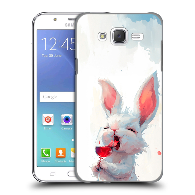 Силиконовый чехол на Samsung Galaxy J5 с принтом кролик зайчик Силиконовый чехол на Samsung Galaxy J5 с принтом кролик зайчик