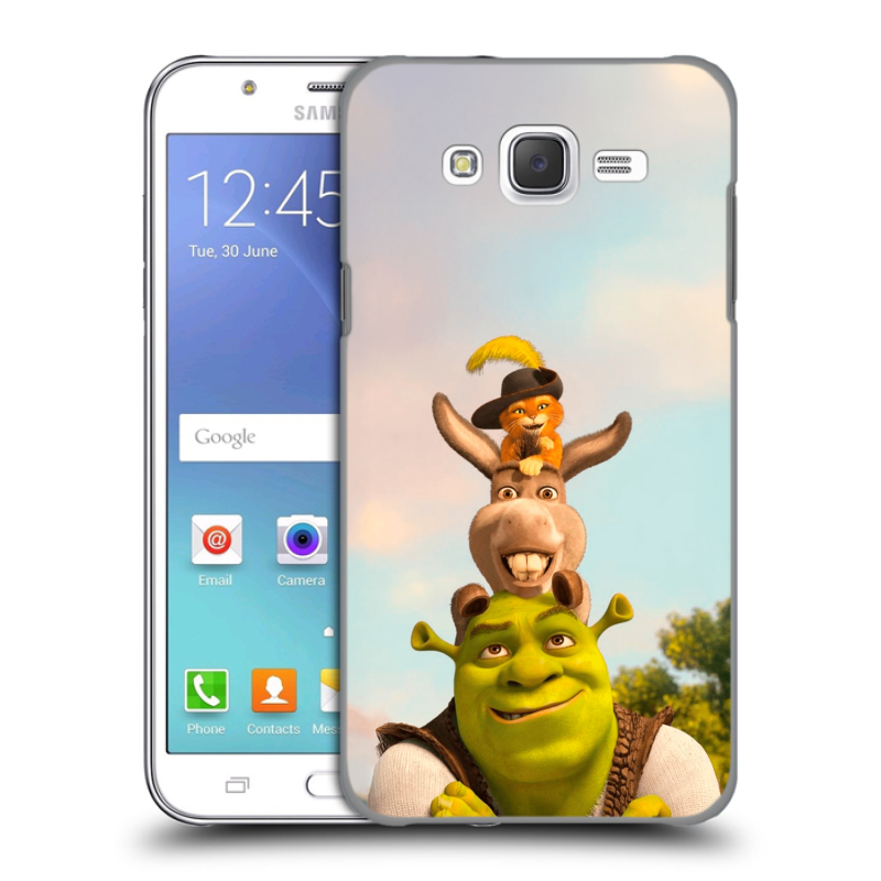 Силиконовый чехол на Samsung Galaxy J5 с принтом Шрек Shrek Силиконовый чехол на Samsung Galaxy J5 с принтом Шрек Shrek