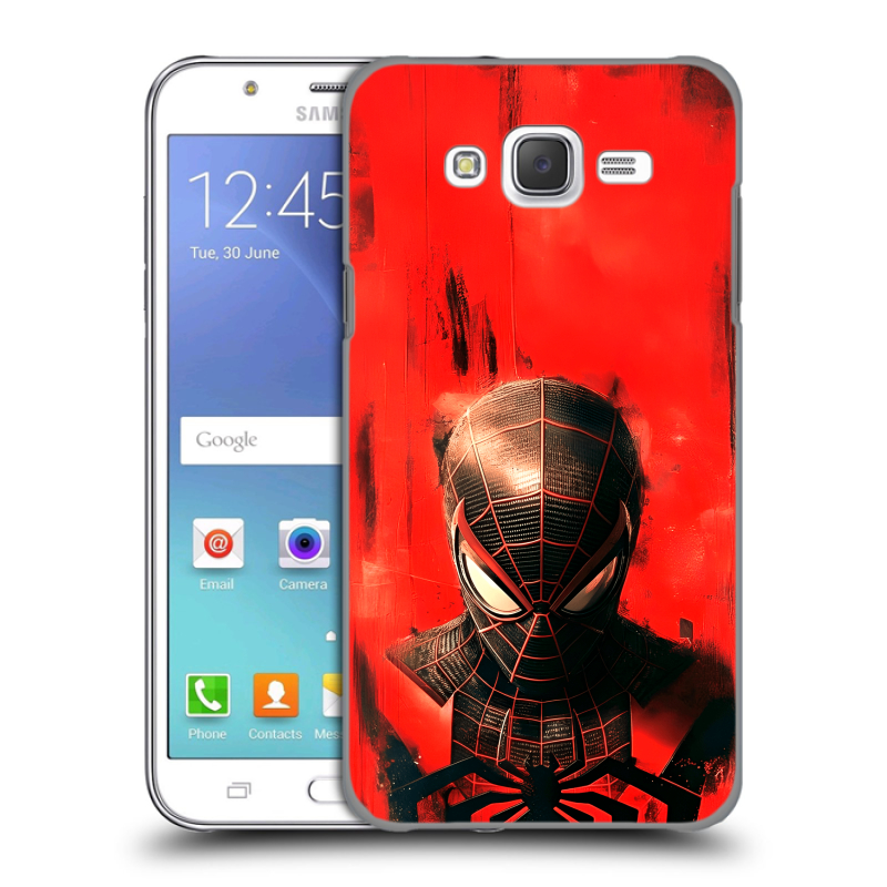 Силиконовый чехол на Samsung Galaxy J5 с принтом человек паук spiderman Силиконовый чехол на Samsung Galaxy J5 с принтом человек паук spiderman