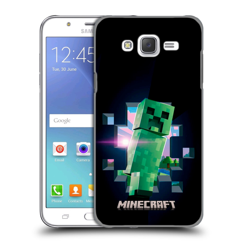 Пластиковый чехол на Samsung Galaxy J5 с принтом Майнкрафт Minecraft Пластиковый чехол на Samsung Galaxy J5 с принтом Майнкрафт Minecraft