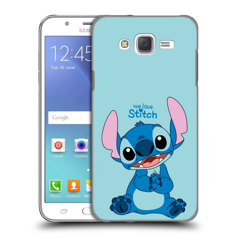 Силиконовый чехол на Samsung Galaxy J5 с принтом Лило и Стич Силиконовый чехол на Samsung Galaxy J5 с принтом Лило и Стич