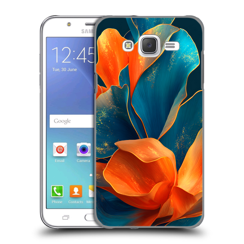 Пластиковый чехол на Samsung Galaxy J5 с принтом Цветы Пластиковый чехол на Samsung Galaxy J5 с принтом Цветы
