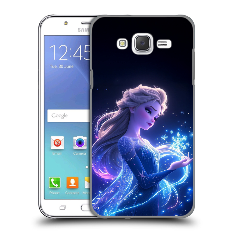 Пластиковый чехол на Samsung Galaxy J5 с принтом Холодное сердце Frozen Пластиковый чехол на Samsung Galaxy J5 с принтом Холодное сердце Frozen