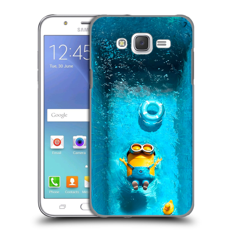 Пластиковый чехол на Samsung Galaxy J5 с принтом Миньоны Пластиковый чехол на Samsung Galaxy J5 с принтом Миньоны