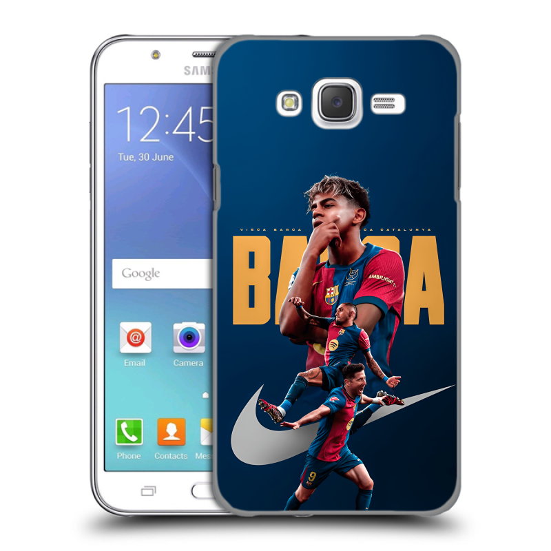 Силиконовый чехол на Samsung Galaxy J5 с принтом Барселона Barca Yamal Силиконовый чехол на Samsung Galaxy J5 с принтом Барселона Barca Yamal
