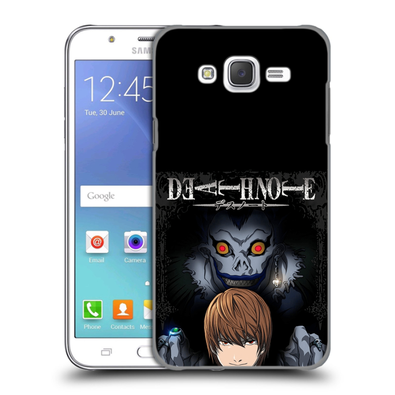 Пластиковый чехол на Samsung Galaxy J5 с принтом Death note Тетрадь смерти Пластиковый чехол на Samsung Galaxy J5 с принтом Death note Тетрадь смерти