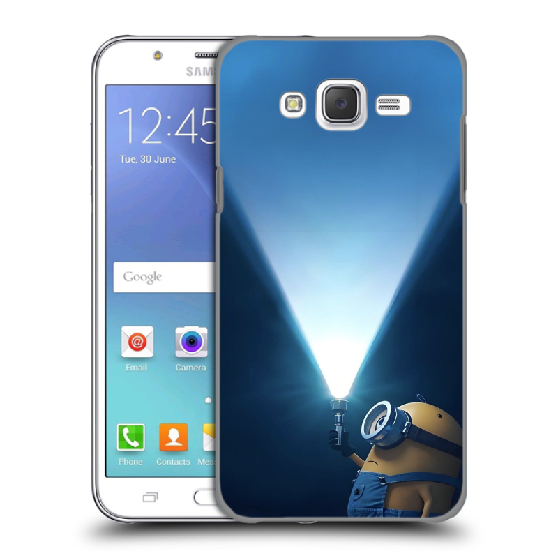 Силиконовый чехол на Samsung Galaxy J5 с принтом Миньоны Силиконовый чехол на Samsung Galaxy J5 с принтом Миньоны