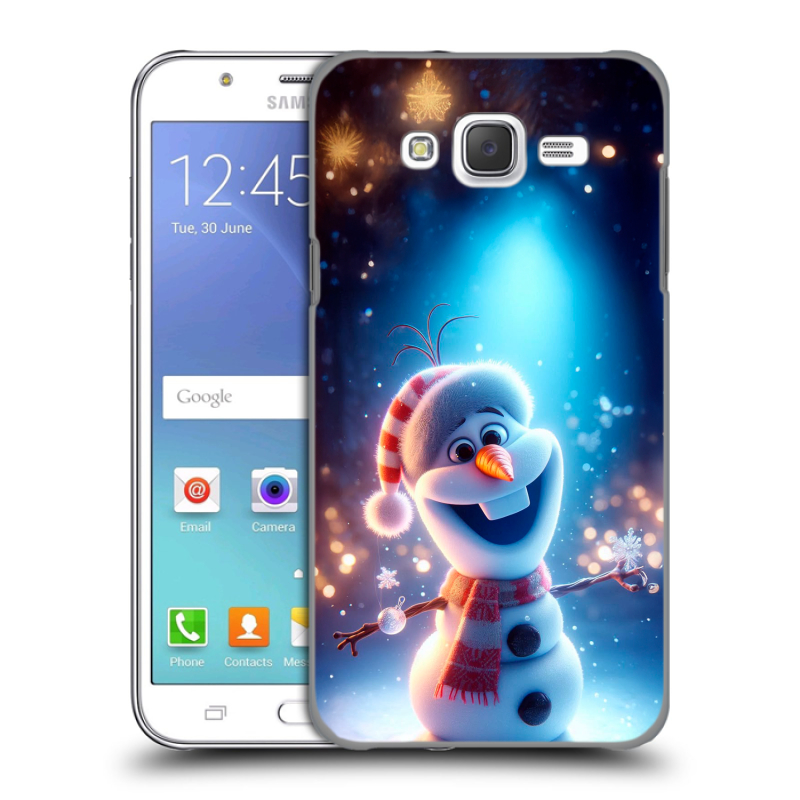 Силиконовый чехол на Samsung Galaxy J5 с принтом Новый год Силиконовый чехол на Samsung Galaxy J5 с принтом Новый год