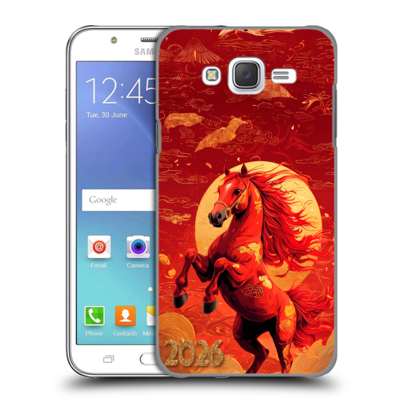 Пластиковый чехол на Samsung Galaxy J5 с принтом Новый год Пластиковый чехол на Samsung Galaxy J5 с принтом Новый год