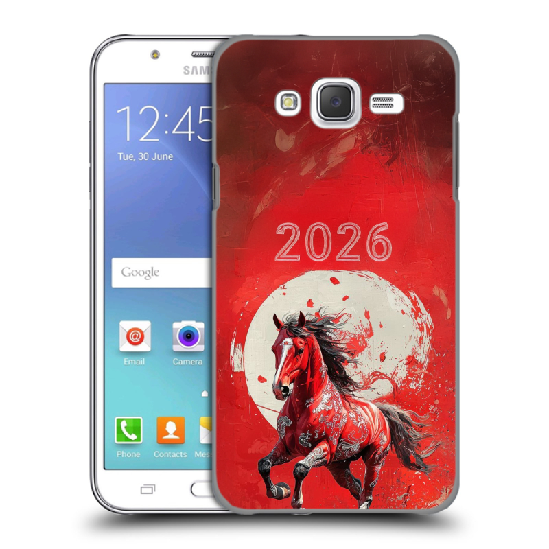 Силиконовый чехол на Samsung Galaxy J5 с принтом Новый год Силиконовый чехол на Samsung Galaxy J5 с принтом Новый год