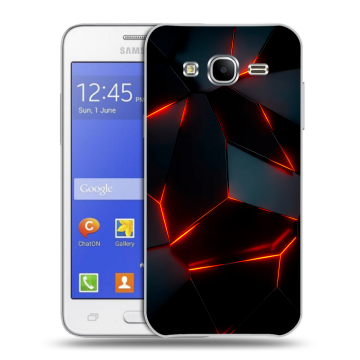Пластиковый чехол на Samsung Galaxy J7 с принтом Яркие абстракции Пластиковый чехол на Samsung Galaxy J7 с принтом Яркие абстракции