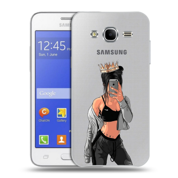 Пластиковый чехол на Samsung Galaxy J7 с принтом Женские принты Пластиковый чехол на Samsung Galaxy J7 с принтом Женские принты