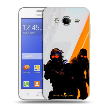 Пластиковый чехол на Samsung Galaxy J7 с принтом Контер страйк Counter strike Пластиковый чехол на Samsung Galaxy J7 с принтом Контер страйк Counter strike