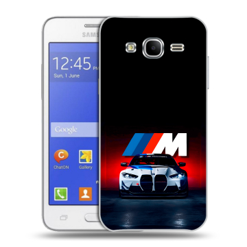 Пластиковый чехол на Samsung Galaxy J7 с принтом БМВ BMW Пластиковый чехол на Samsung Galaxy J7 с принтом БМВ BMW