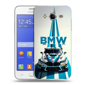 Пластиковый чехол на Samsung Galaxy J7 с принтом БМВ BMW Пластиковый чехол на Samsung Galaxy J7 с принтом БМВ BMW