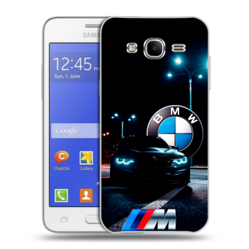 Пластиковый чехол на Samsung Galaxy J7 с принтом БМВ BMW Пластиковый чехол на Samsung Galaxy J7 с принтом БМВ BMW