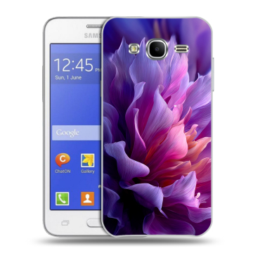 Пластиковый чехол на Samsung Galaxy J7 с принтом женский цветы Пластиковый чехол на Samsung Galaxy J7 с принтом женский цветы