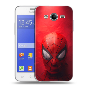Пластиковый чехол на Samsung Galaxy J7 с принтом Spiderman Человек паук Пластиковый чехол на Samsung Galaxy J7 с принтом Spiderman Человек паук