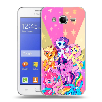 Пластиковый чехол на Samsung Galaxy J7 с принтом My little pony Дружба чудо Пластиковый чехол на Samsung Galaxy J7 с принтом My little pony Дружба чудо