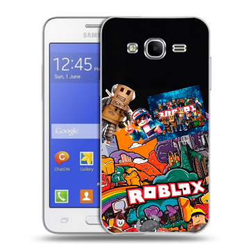 Пластиковый чехол на Samsung Galaxy J7 с принтом Roblox Роблокс Пластиковый чехол на Samsung Galaxy J7 с принтом Roblox Роблокс