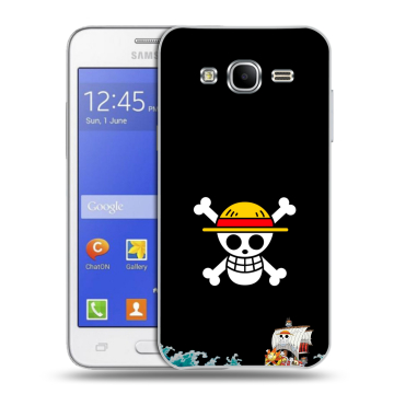 Пластиковый чехол на Samsung Galaxy J7 с принтом One Piece Ван Пис Пластиковый чехол на Samsung Galaxy J7 с принтом One Piece Ван Пис