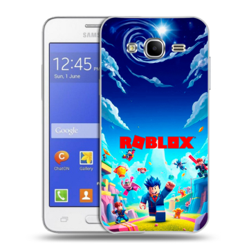 Пластиковый чехол на Samsung Galaxy J7 с принтом Roblox Роблокс Пластиковый чехол на Samsung Galaxy J7 с принтом Roblox Роблокс