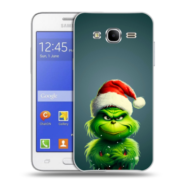 Пластиковый чехол на Samsung Galaxy J7 с принтом Новый год Пластиковый чехол на Samsung Galaxy J7 с принтом Новый год