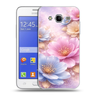Пластиковый чехол на Samsung Galaxy J7 с принтом женский Пластиковый чехол на Samsung Galaxy J7 с принтом женский
