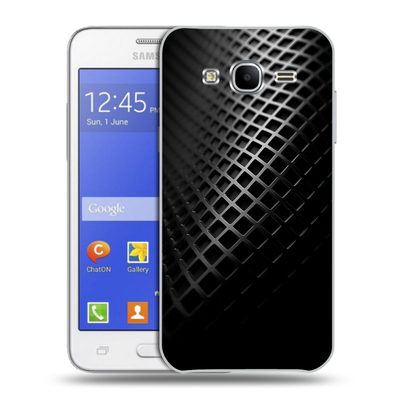 Пластиковый чехол на Samsung Galaxy J7 с принтом Текстура металла Пластиковый чехол на Samsung Galaxy J7 с принтом Текстура металла
