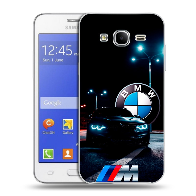 Пластиковый чехол на Samsung Galaxy J7 с принтом БМВ BMW Пластиковый чехол на Samsung Galaxy J7 с принтом БМВ BMW
