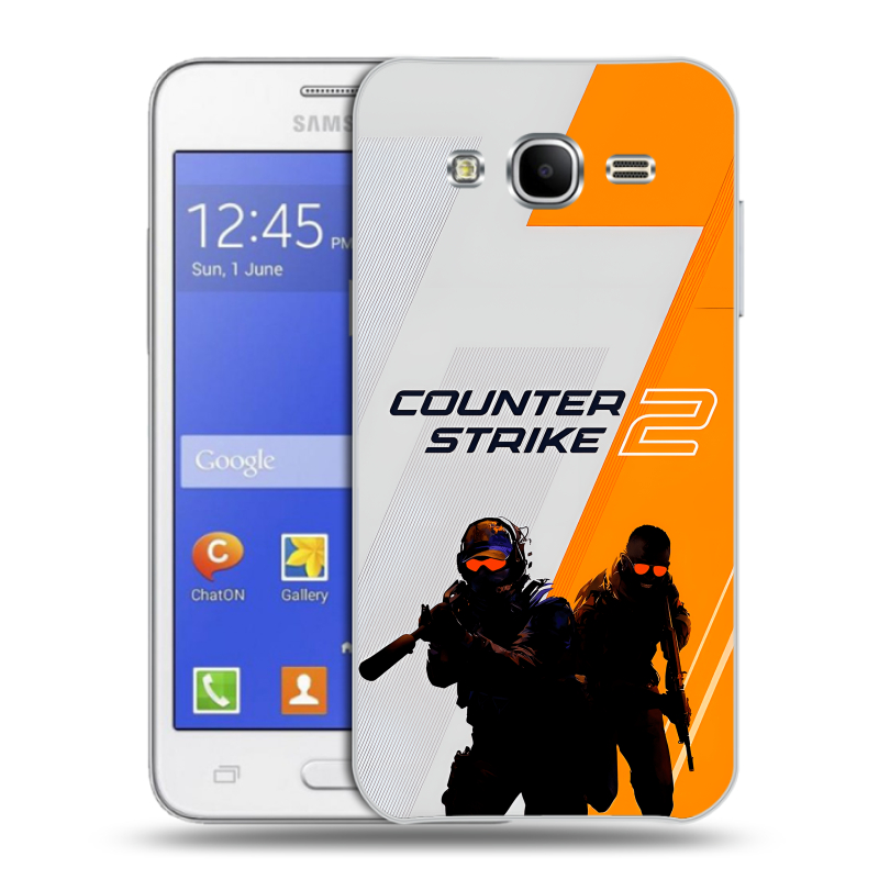 Пластиковый чехол на Samsung Galaxy J7 с принтом Counter Strike Пластиковый чехол на Samsung Galaxy J7 с принтом Counter Strike
