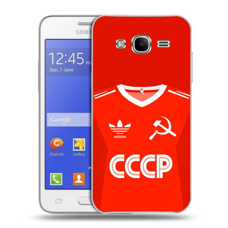 Пластиковый чехол на Samsung Galaxy J7 с принтом Флаг Герб СССР Пластиковый чехол на Samsung Galaxy J7 с принтом Флаг Герб СССР