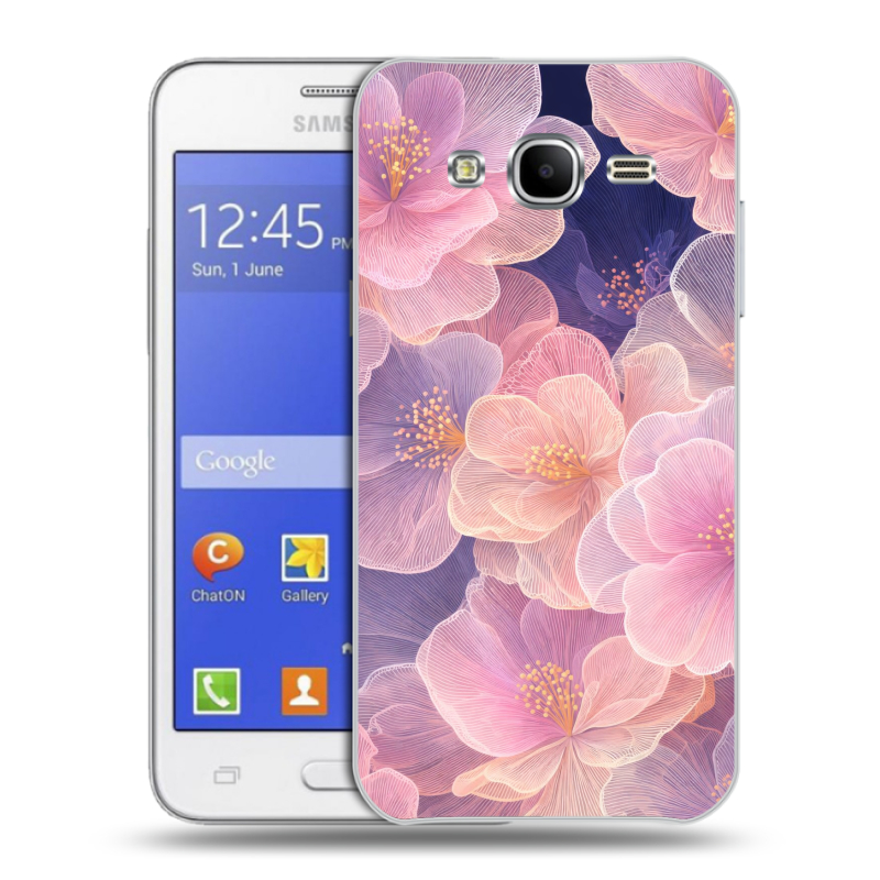 Пластиковый чехол на Samsung Galaxy J7 с принтом женский Пластиковый чехол на Samsung Galaxy J7 с принтом женский