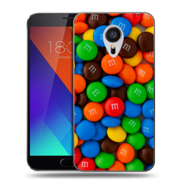 Пластиковый чехол на Meizu MX5 с принтом Конфеты