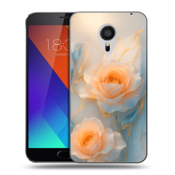 Пластиковый чехол на Meizu MX5 с принтом Женский