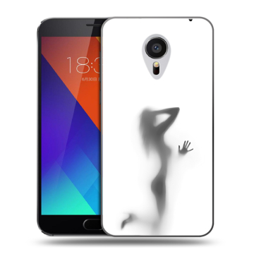 Пластиковый чехол на Meizu MX5 с принтом Силуэт