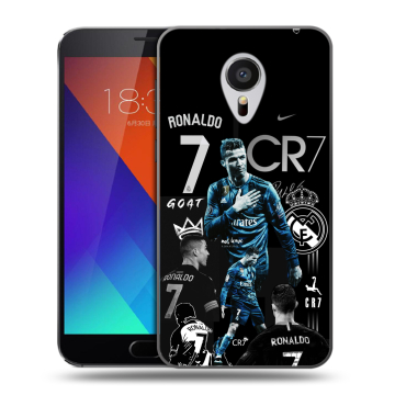 Пластиковый чехол на Meizu MX5 с принтом Реал Роналдо
