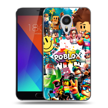 Пластиковый чехол на Meizu MX5 с принтом Roblox Роблокс Пластиковый чехол на Meizu MX5 с принтом Roblox Роблокс